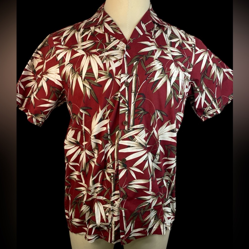 RJC Short Sleeve Button Up Hawaiian Shirt Men’s Large